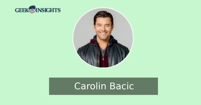 Carolin Bacic: The inspiring woman behind actor Steve Bacic's success and family foundation.